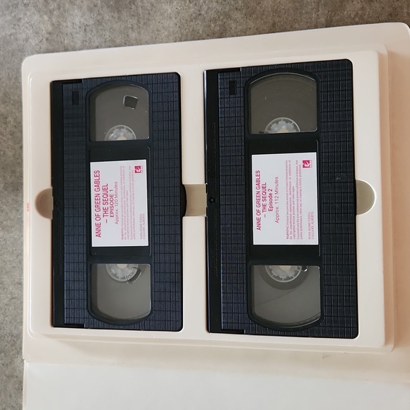 Anne of Green Gables Rare Collection VHS Nova Home Videos The Sequel included - Picture 11 of 11